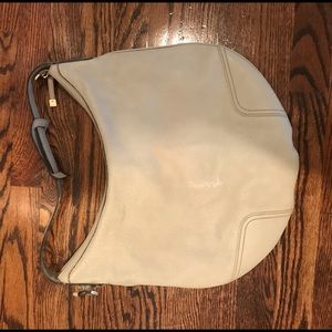 Tan hobo leather Gucci purse